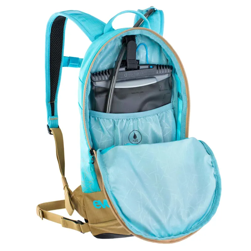 Evoc Joyride 4L Kids Backpack in Neon Blue-2