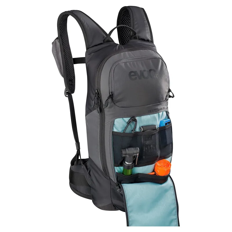 Evoc FR Lite Race Protector Backpack M/L in Carbon Grey/Black-2