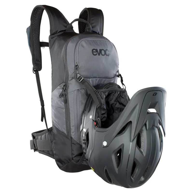 Evoc FR Lite Race Protector Backpack M/L in Carbon Grey/Black-10