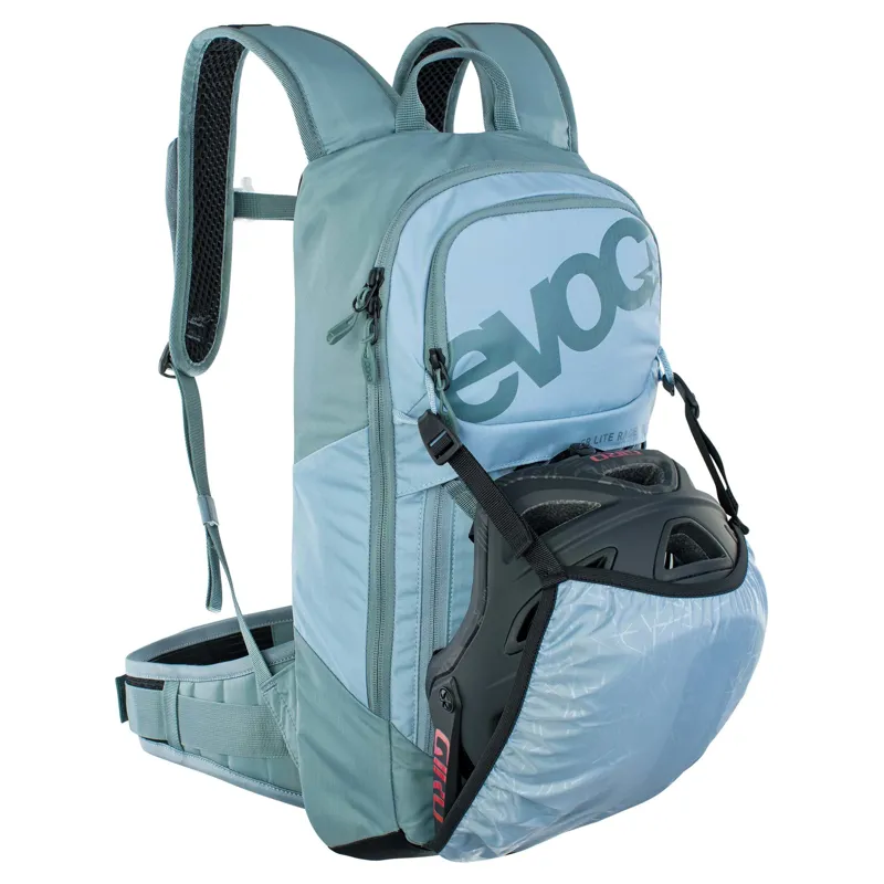 Evoc FR Lite Race Protector Backpack 10L M/L in Steel Blue-3