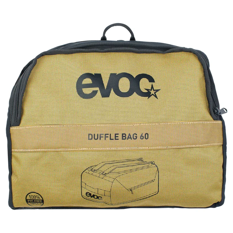 Evoc Duffle Bag 60L in Yellow-6
