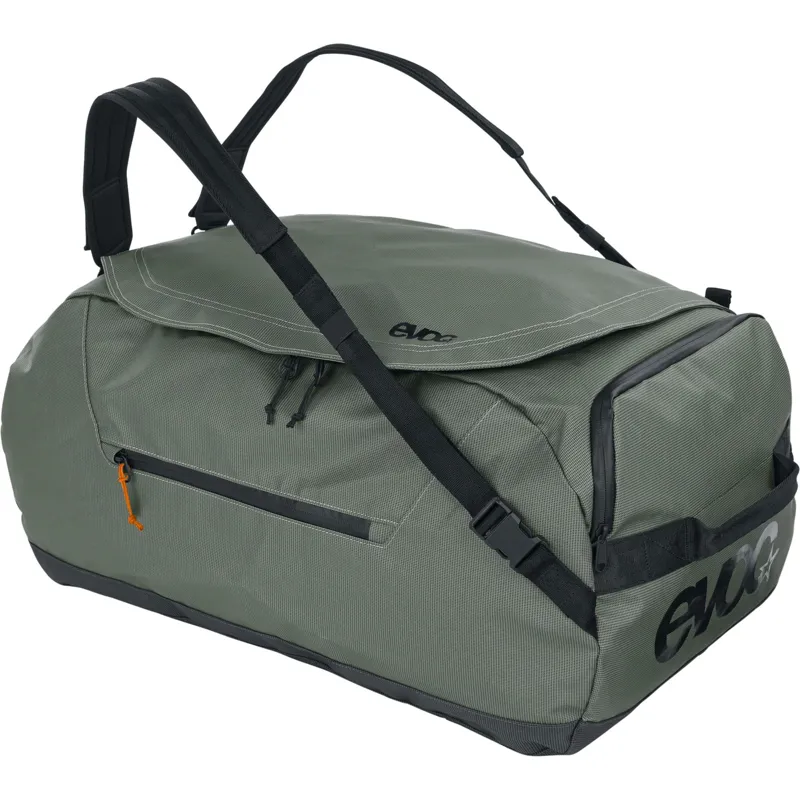 Evoc Duffle Bag 60L in Dark Olive/Black