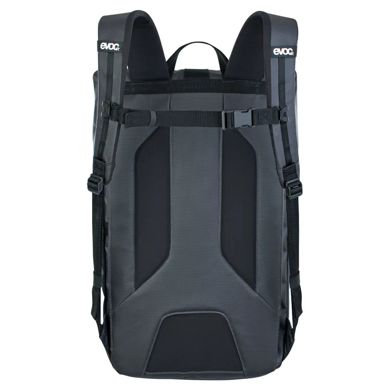 Evoc Duffle Backpack 26L in Carbon Grey/Black-2