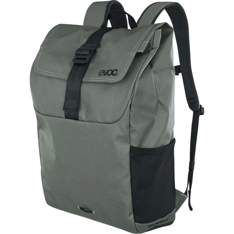 Evoc Duffle Backpack 26L in Dark Olive/Black-3