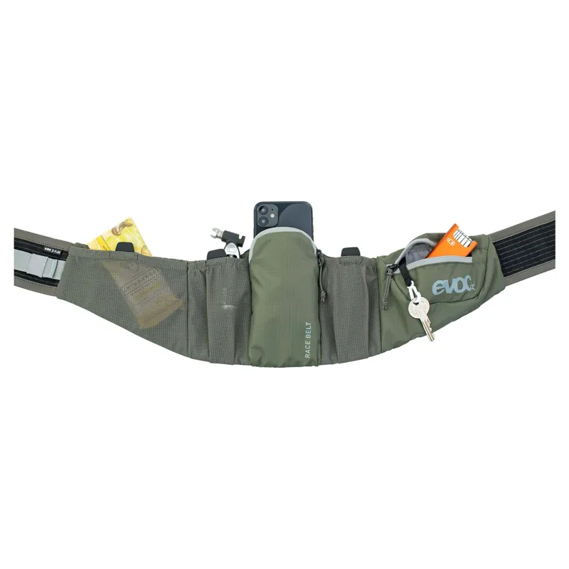 Evoc Race Belt in Dark Olive Green-2