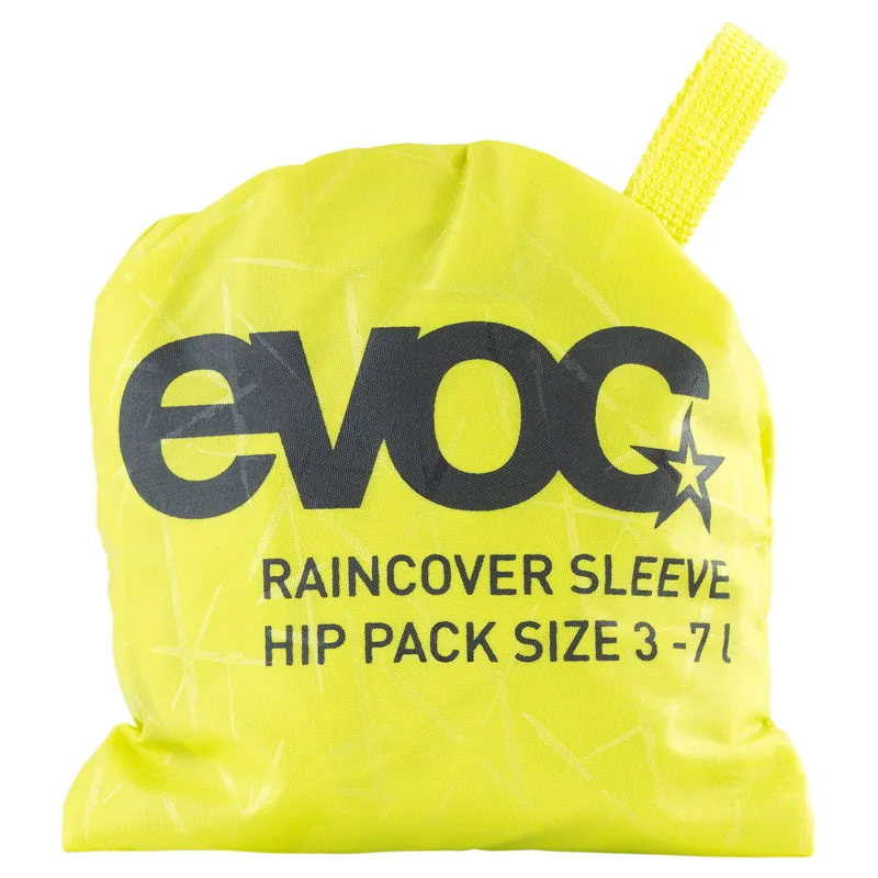 Evoc Raincover Sleeve for Hip Pack in Sulphur Yellow-1