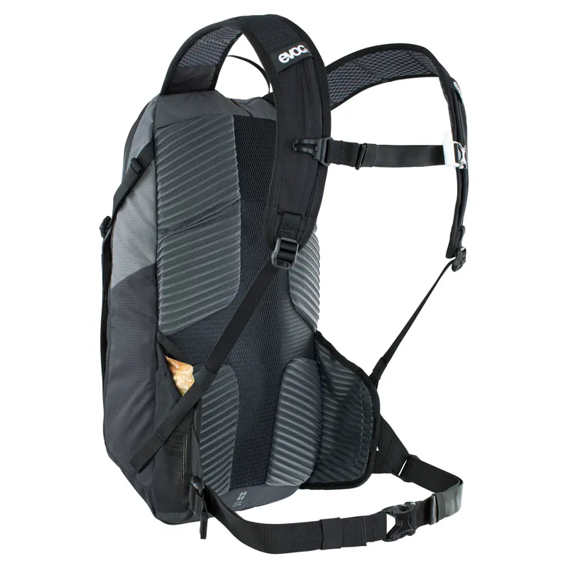 Evoc Ride Performance Backpack 12L + 2L Bladder in Black-6
