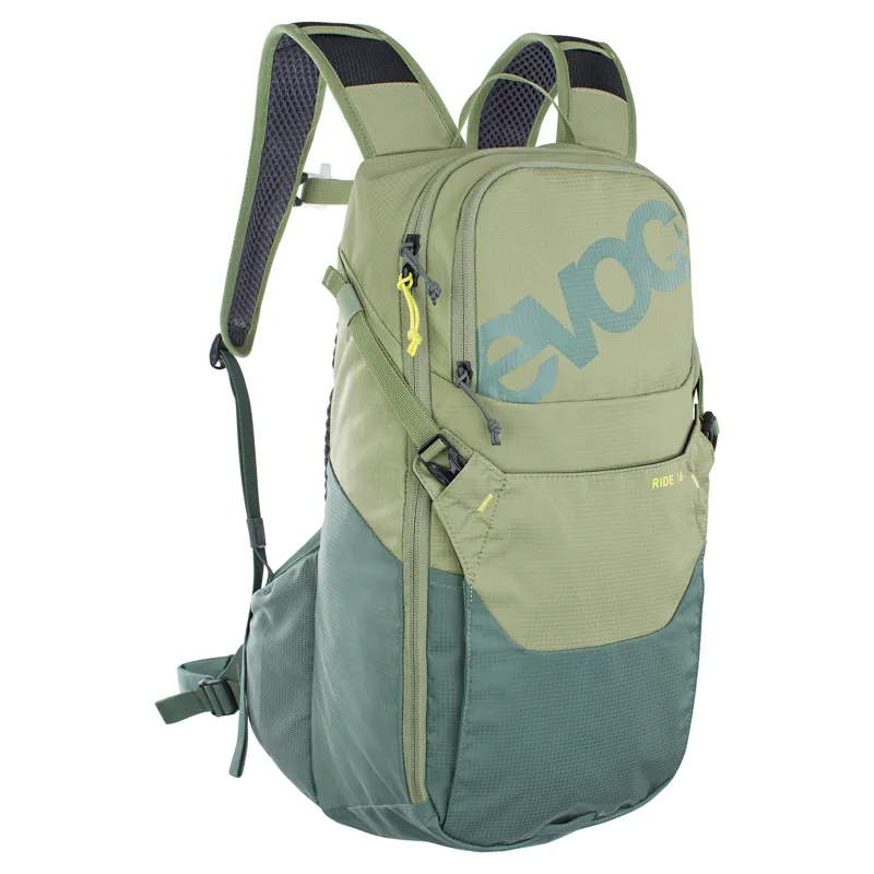 Evoc Ride Performance Backpack 16L in Olive Green