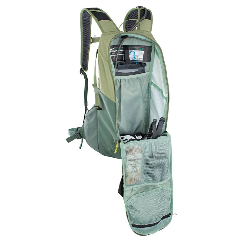 Evoc Ride Performance Backpack 16L in Olive Green-3