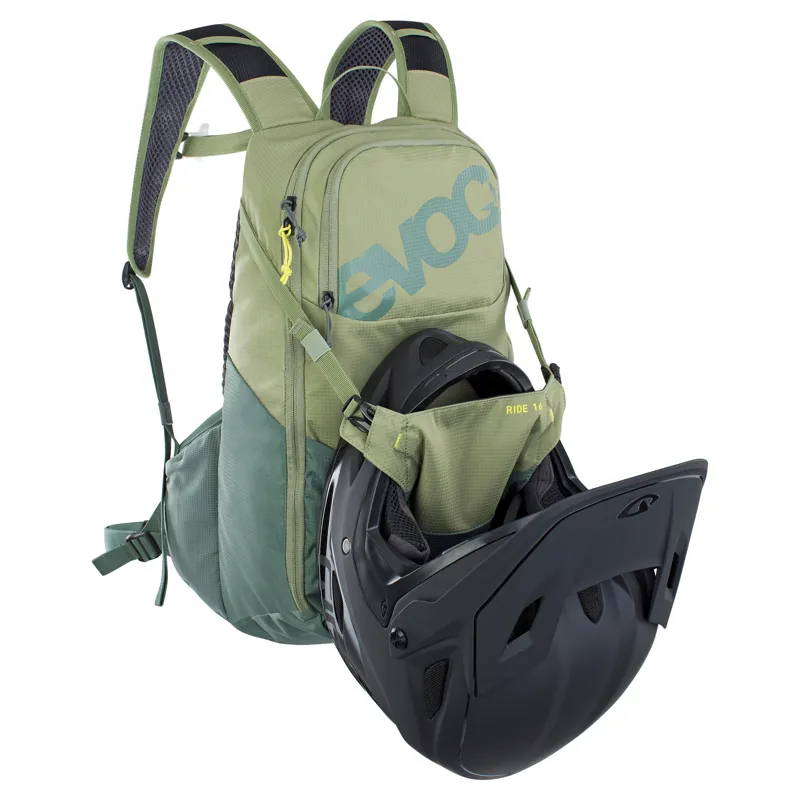 Evoc Ride Performance Backpack 16L in Olive Green-5