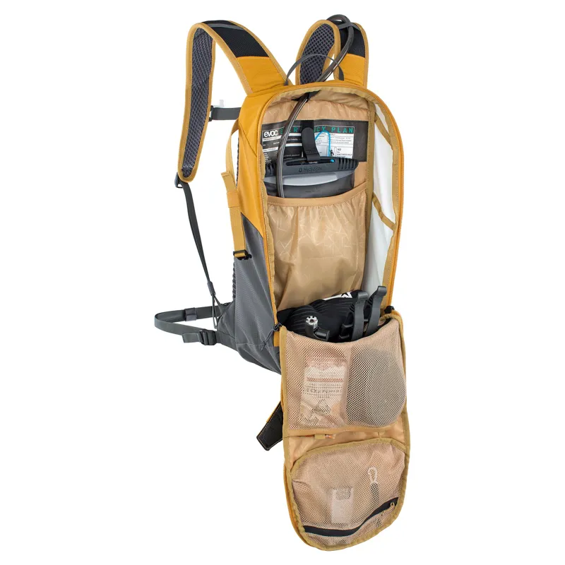 Evoc Ride Performance Backpack 8L in Loam Yellow-3