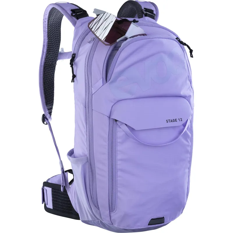 Evoc Stage 12L Performance Backpack in Purple Rose-2
