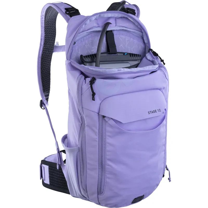 Evoc Stage 12L Performance Backpack in Purple Rose-5