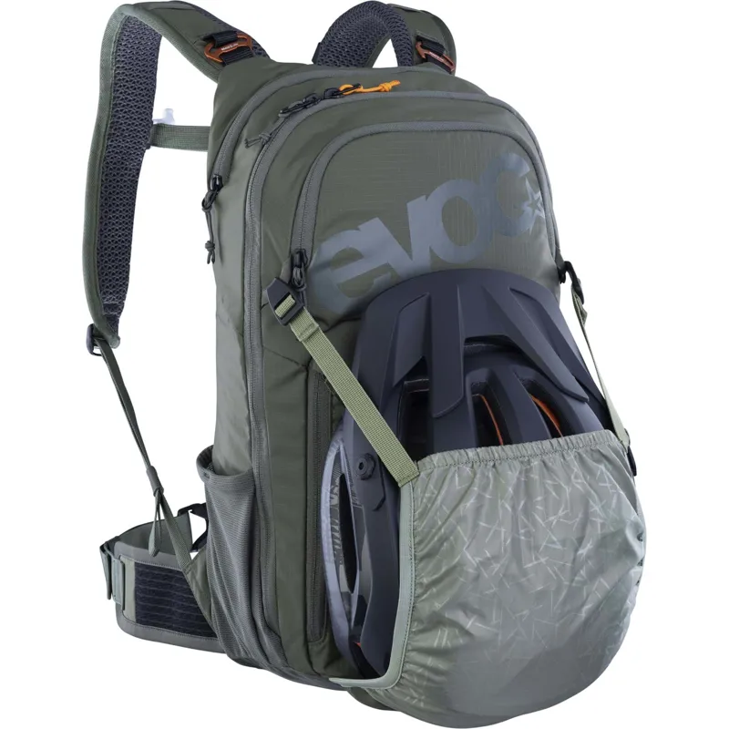 Evoc Stage 12L Performance Backpack in Dark Olive-3