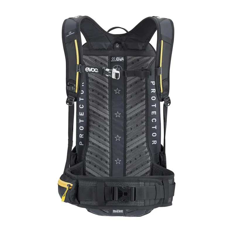 Evoc FR Trail Blackline Protector Back Pack XL in Black-2