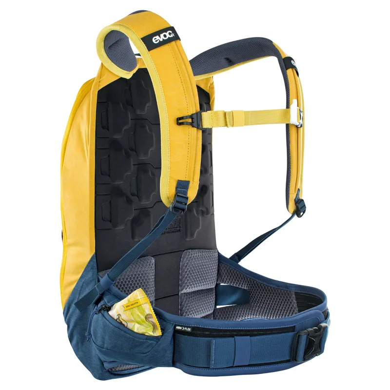 Evoc Trail Pro Protector Backpack 10L L/XL in Curry Yellow-7