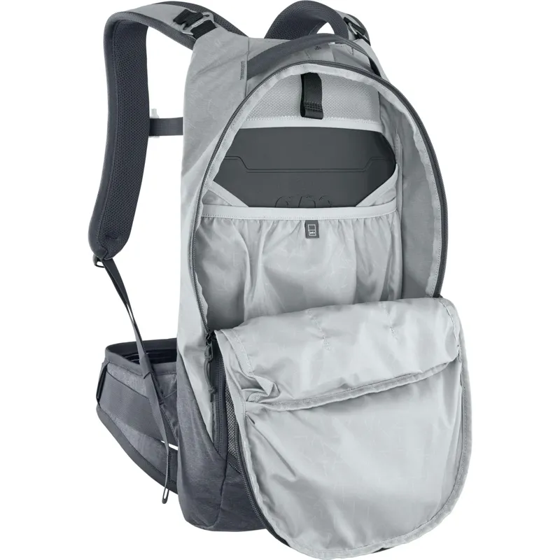 Evoc Trail Pro Protector Backpack 10L S/M in Stone/Carbon Grey-3