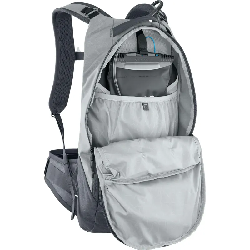 Evoc Trail Pro Protector Backpack 10L L/XL in Stone/Carbon Grey-4