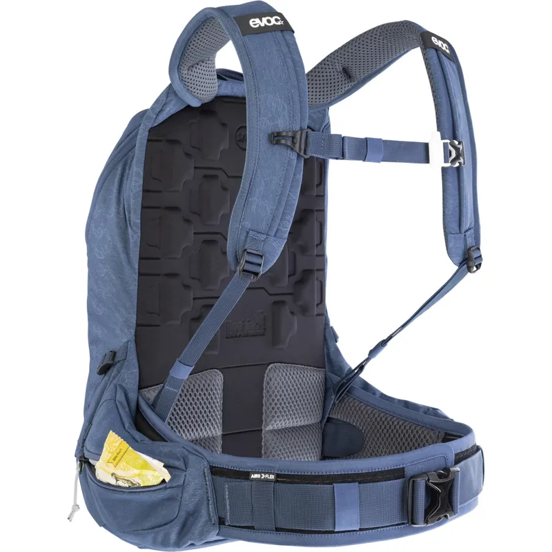 Evoc Trail Pro Protector Back Pack 16L S/M in Denim Blue-8