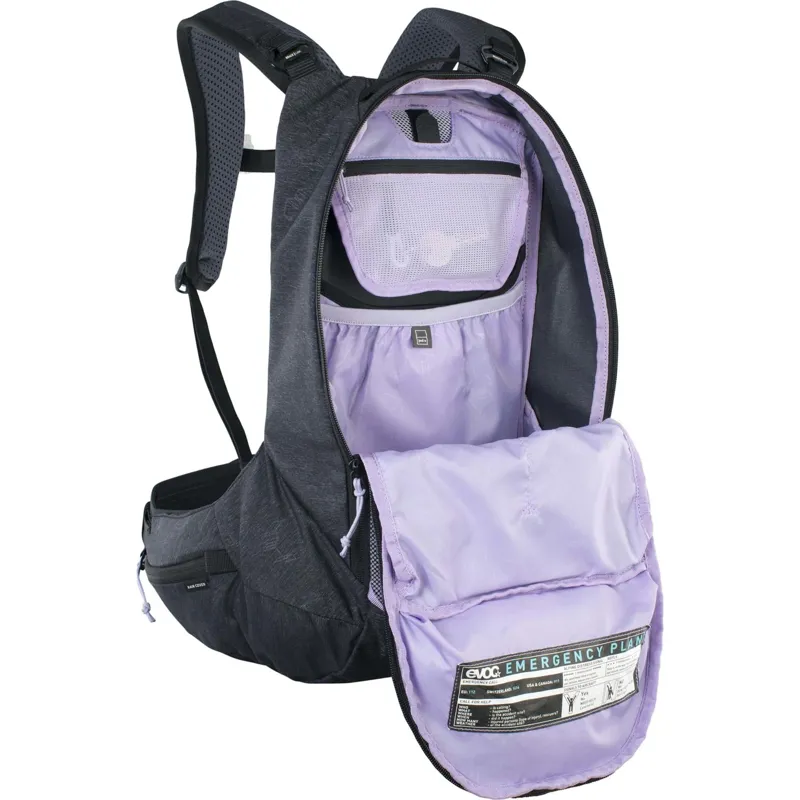 Evoc Trail Pro Protector Backpack SF 12L in Multicolour-5
