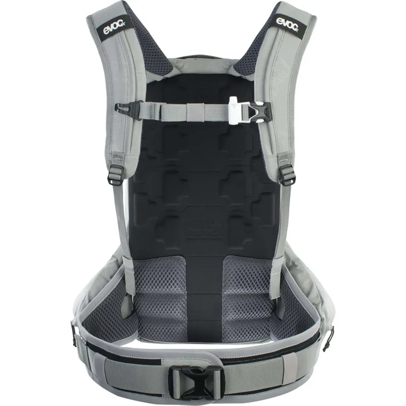 Evoc Trail Pro Protector Backpack SF 12L in Stone Grey-1