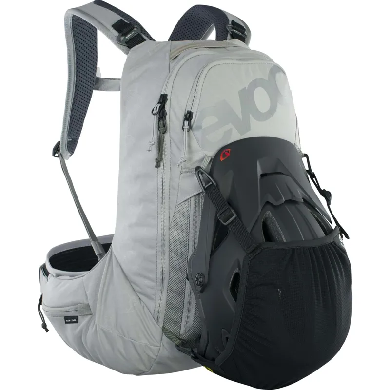 Evoc Trail Pro Protector Backpack SF 12L in Stone Grey-3