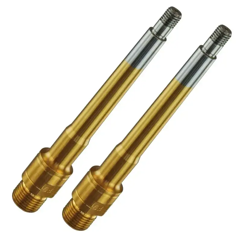Balfes Bikes Dmr DMR V12 Titanium Axle Pair Inc M6 Nuts V2 | Free postage over £30, £10 off first order, price match & 0% finance.