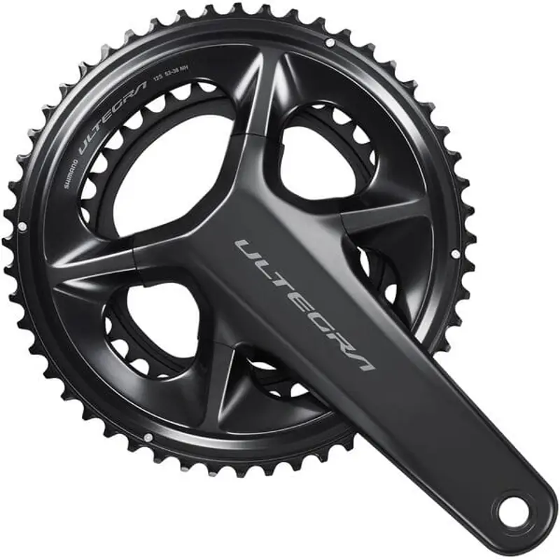 Balfes Bikes EX DISPLAY Shimano Ultegra FC-R8100 12-speed Double Chainset in Grey | Free postage over £30, £10 off first order, price match & 0% finance.