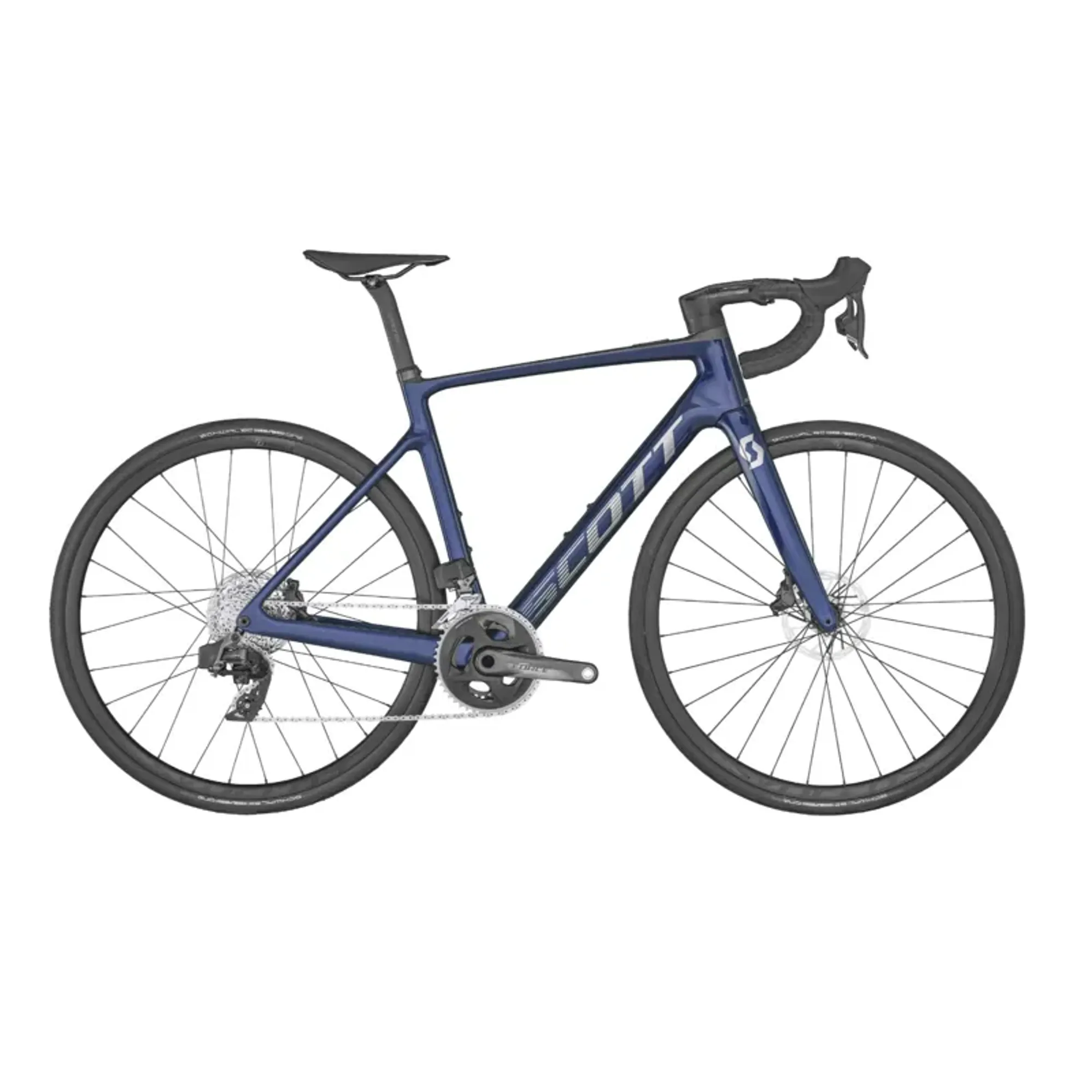 Scott Addict eRide 20 Electric Road Bike 2025 in Blue