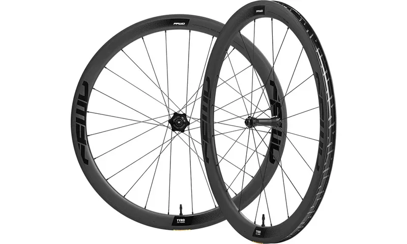 FFWD Tyro 2 700c Rim Brake XDR Carbon Wheelset in Black-1