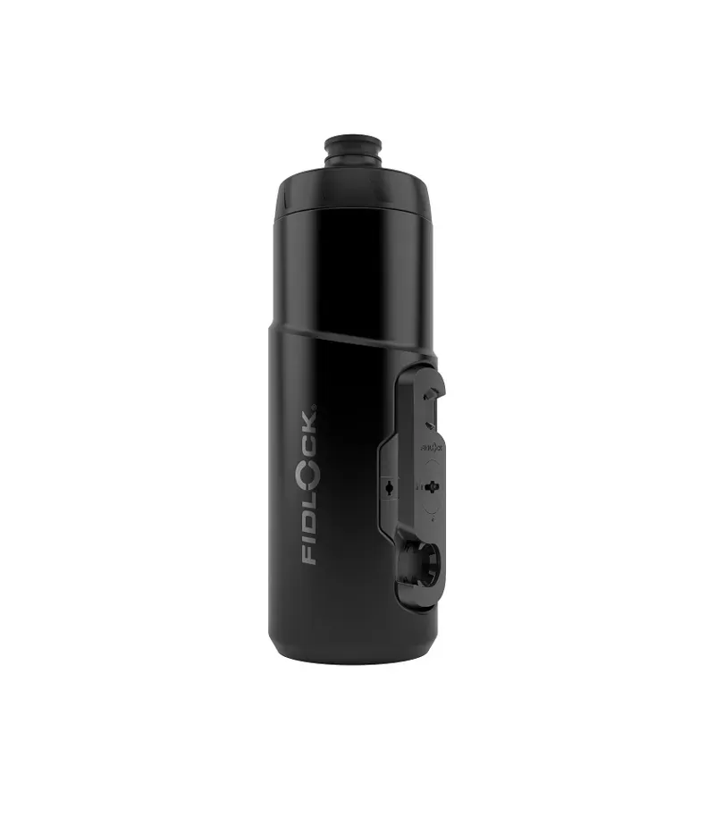 Fidlock Twist Single Bottle 600ml with Connector in Black