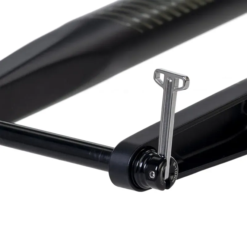 KS GTC Gravel Fork 40mm travel Taper Steerer in Black-2