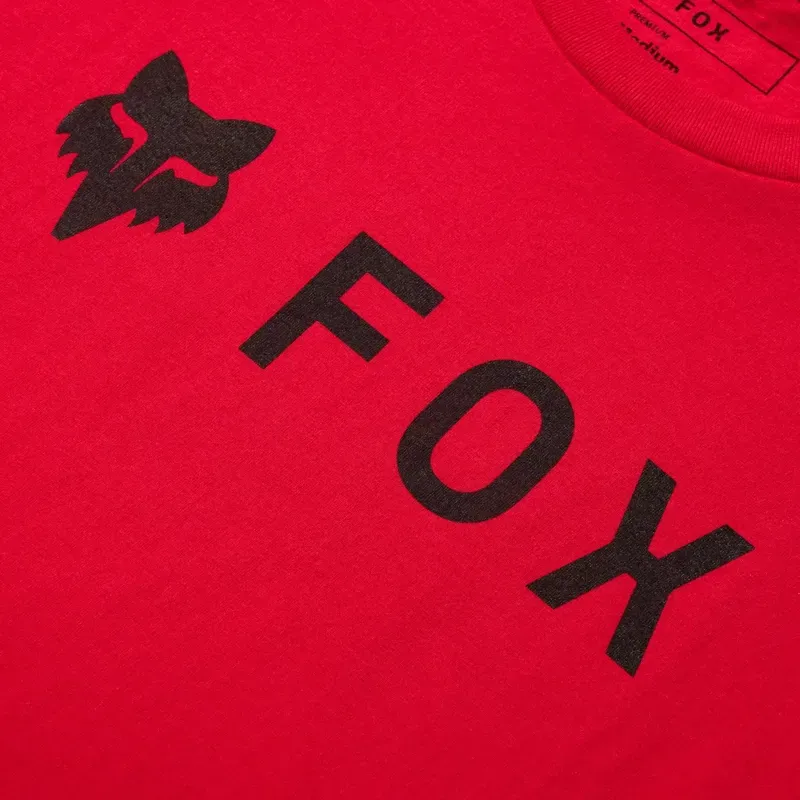 Fox Absolute 195 Original S/S Tee in Flame Red-3