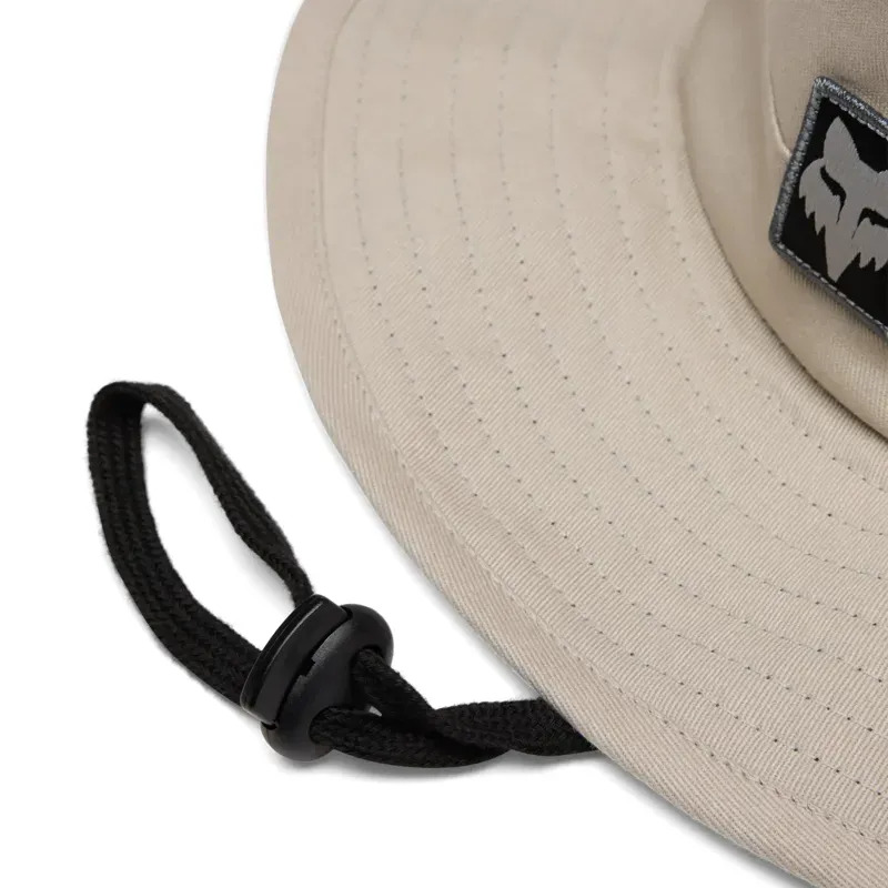 Fox Racing Base Over Sun Hat in Chalk White-2