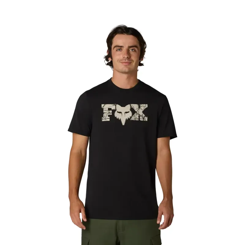 Fox Diffuse Dri-Release SS Tee in Black-2