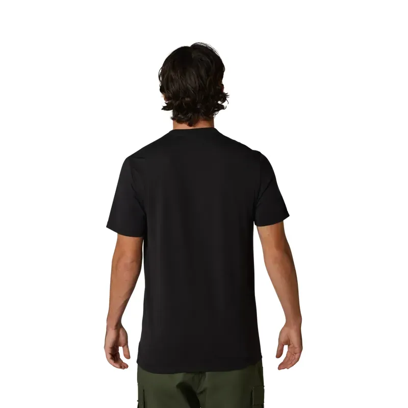 Fox Diffuse Dri-Release SS Tee in Black-3