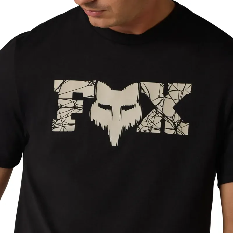 Fox Diffuse Dri-Release SS Tee in Black-4