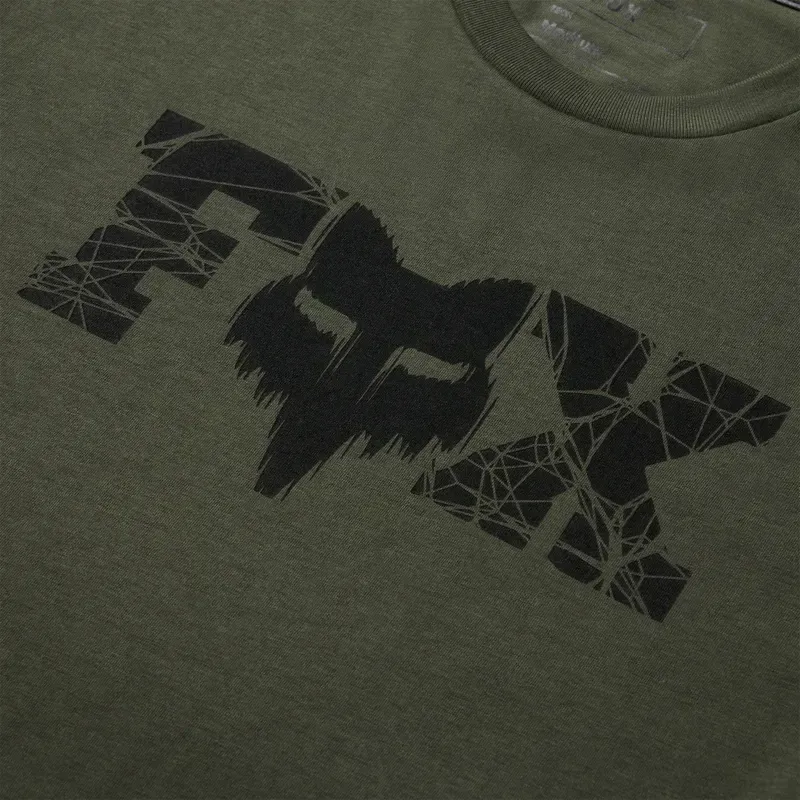 Fox Diffuse Dri-Release SS Tee in Green-3