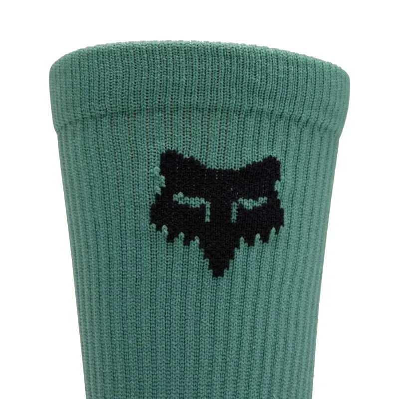 Fox Youth Ranger Crew 6' Socks in Arctic Blue-1