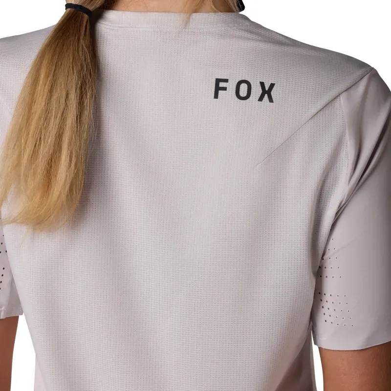 Fox Flexair Women's Short Sleeve Jersey in CHK-3
