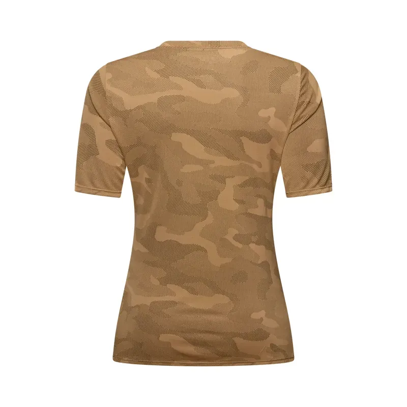 Fox Womens Ranger TruDri Short Sleeved Jersey in Nutmeg-1
