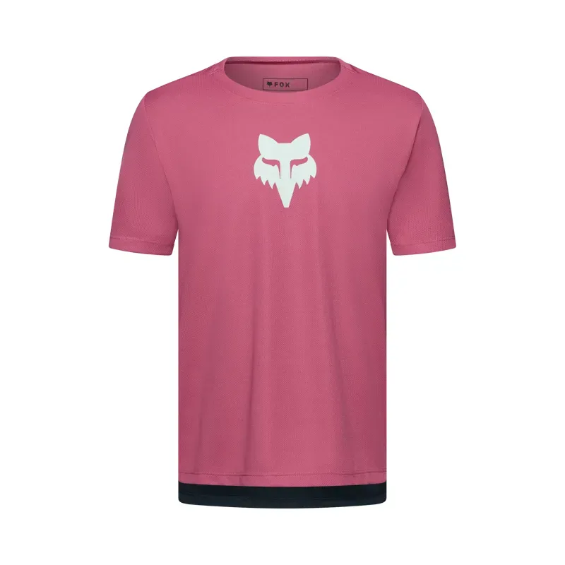Fox Youth Ranger SS Fox Head Jersey in Berry