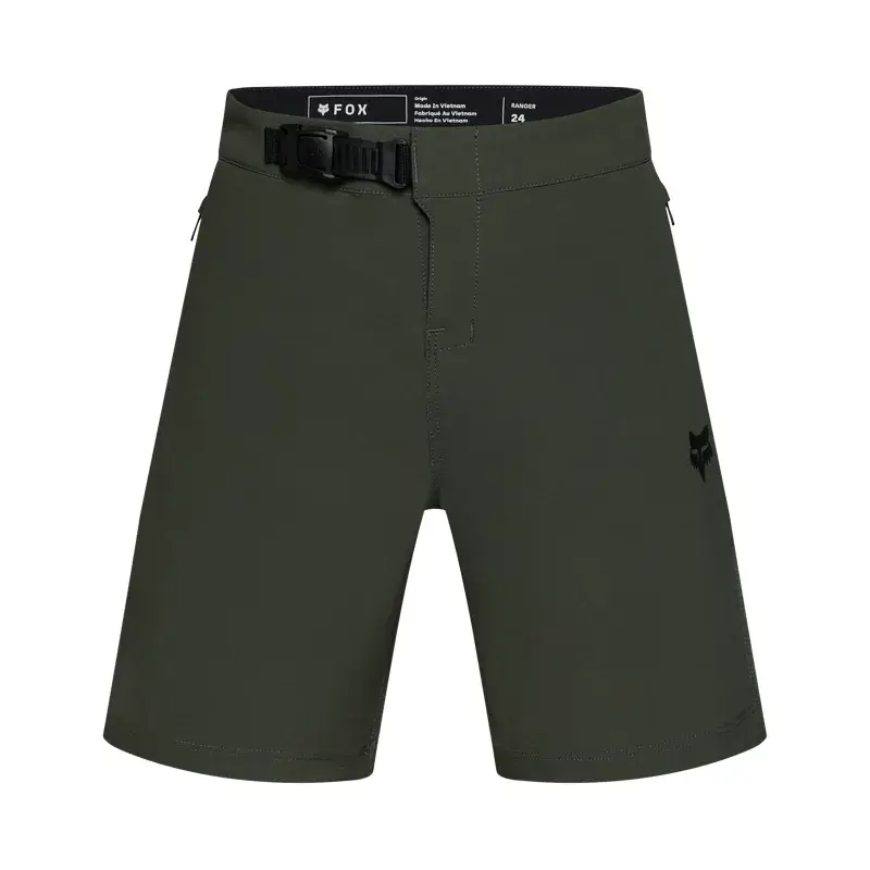 Balfes Bikes Fox Youth Ranger Shorts with Liner in Ivy | Free postage over £30, £10 off first order, price match & 0% finance.