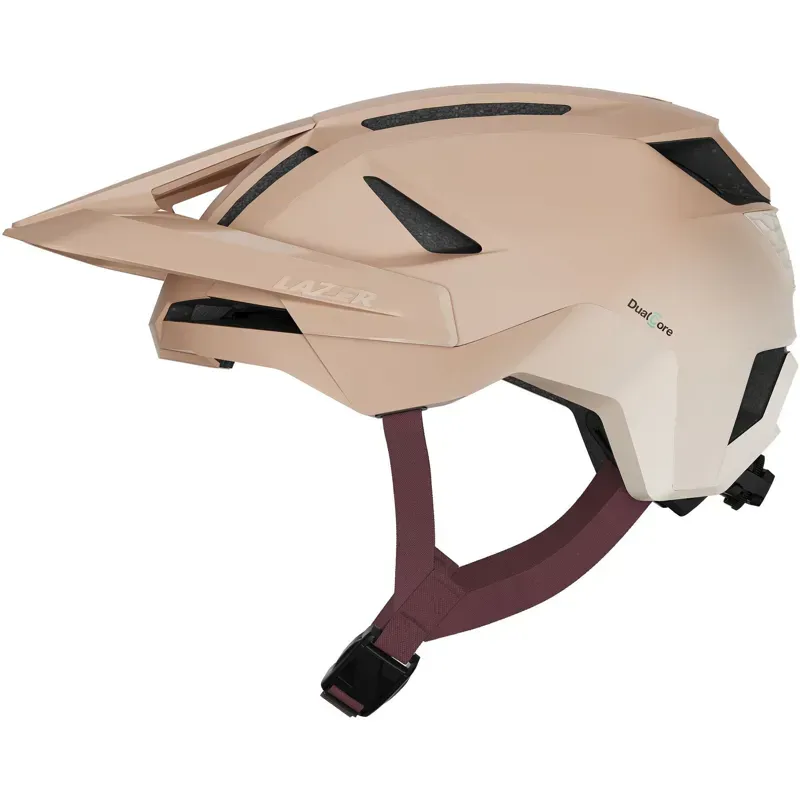Lazer Impala KinetiCore Helmet in Matt Coral Peach-3
