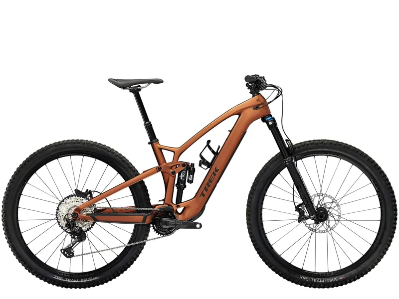 EX DISPLAY Trek Fuel EXE 9.7 SLX/XT Full Suspension Electric Mountain Bike X-Large 2023 in Matte Pennyflake