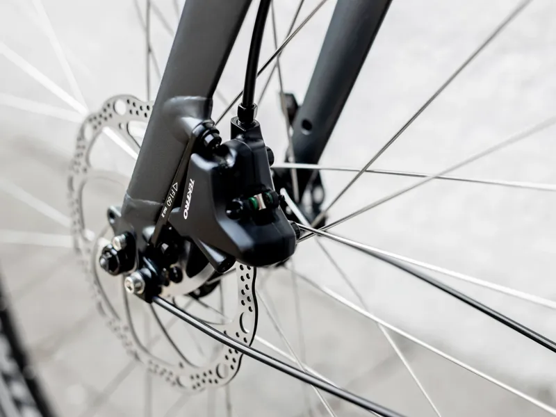 TREK FX 2 Disc Equipped Stagger Womens Hybrid Bike 2023 in Lithium Grey-4