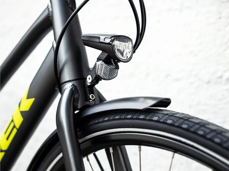 TREK FX 2 Disc Equipped Stagger Womens Hybrid Bike 2023 in Lithium Grey-9