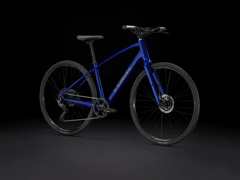Trek FX 3 Hybrid Bike 2025 in Hex Blue-1