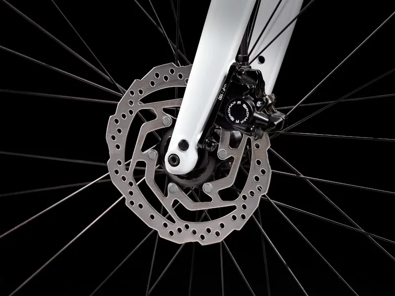 Trek FX Sport 4 Carbon Hybrid Bike 2025 in White-7