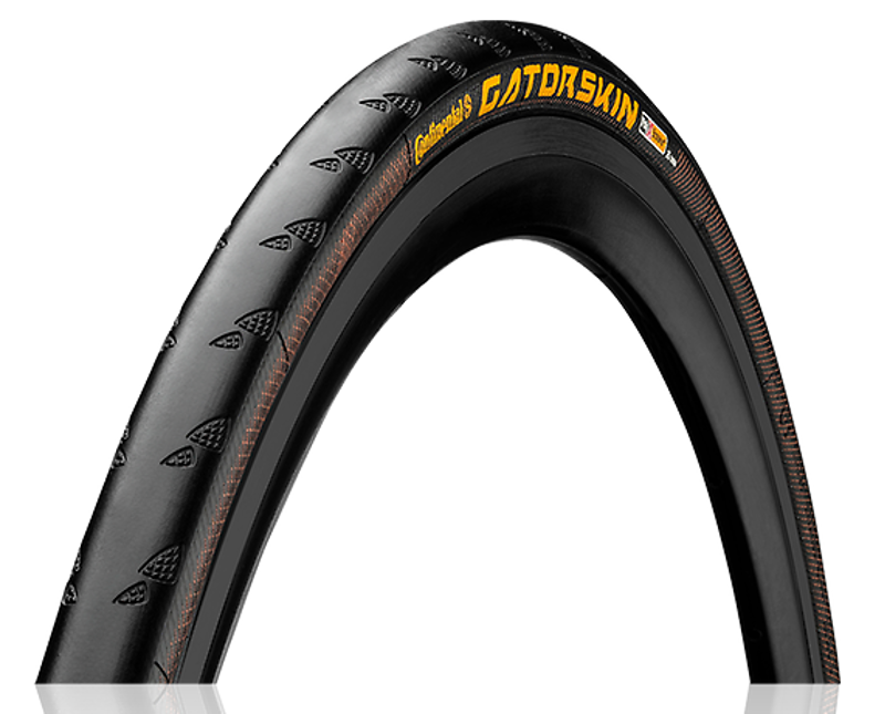 Continental GatorSkin DuraSkin 700c Foldable Road Bike Tyre in Black-1